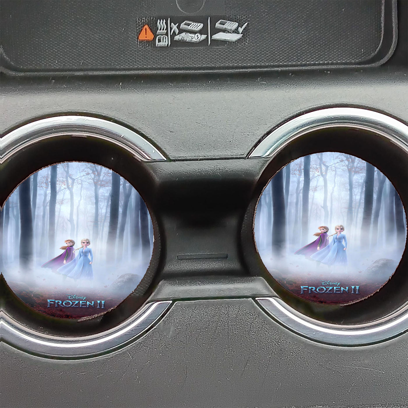 Frozen 2 Poster Movie 2019 Car Coasters