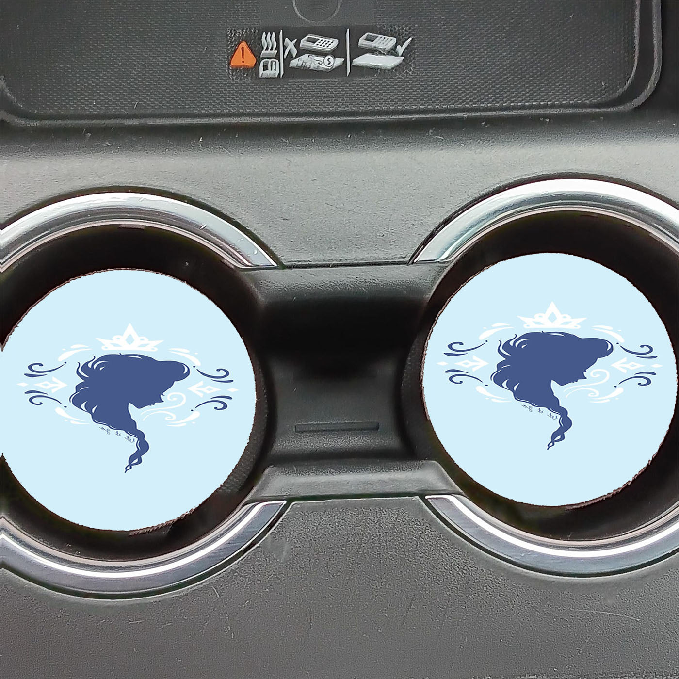 Frozen Elsa Car Coasters