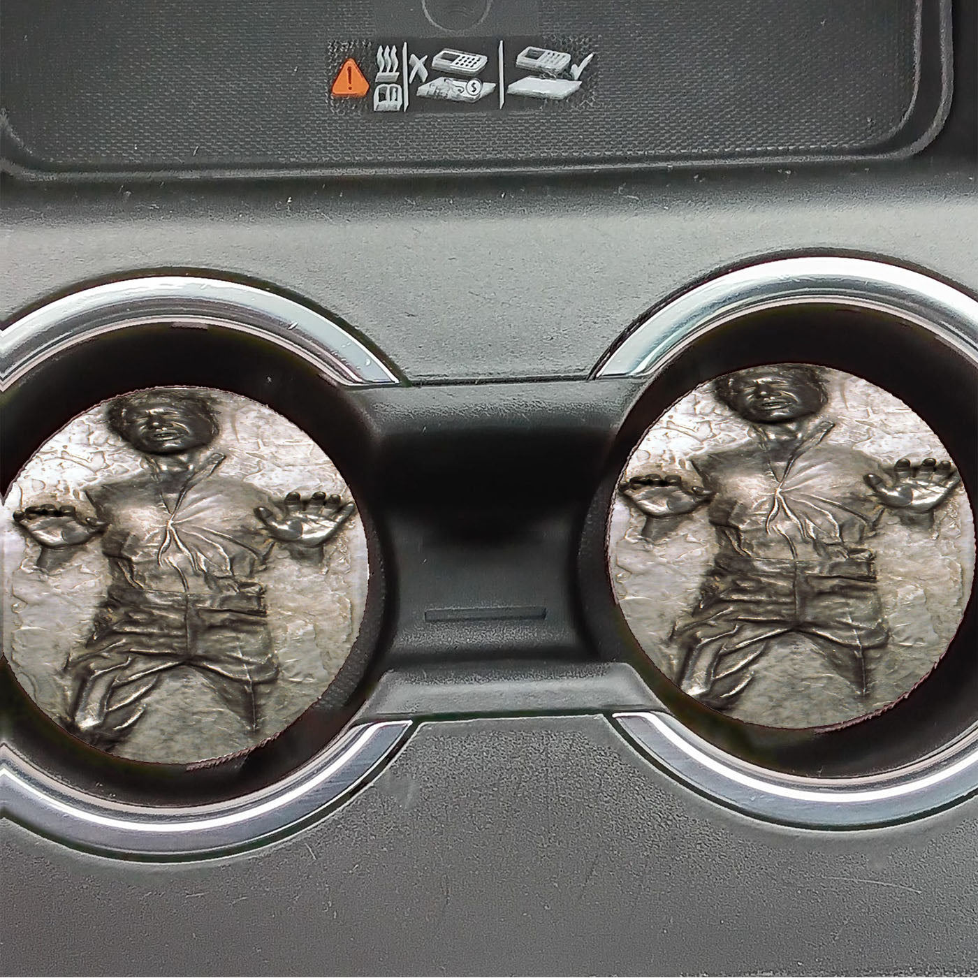 Frozen Hans Solo Car Coasters
