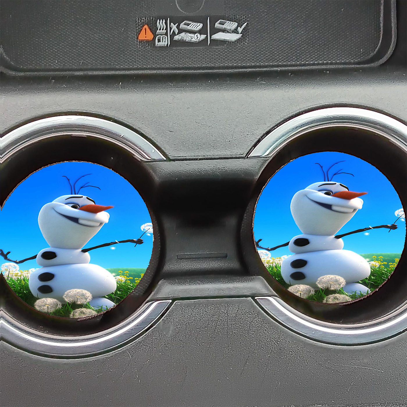 Frozen Olaf Hd Wallpapers Car Coasters
