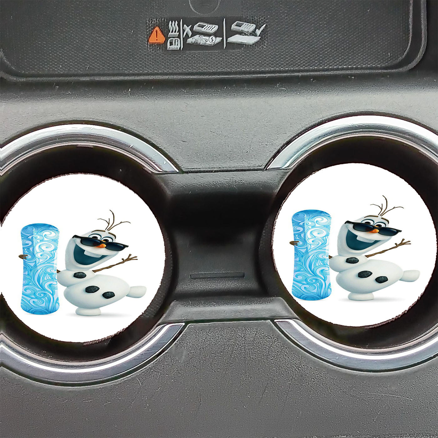 Frozen Olaf Skate Car Coasters