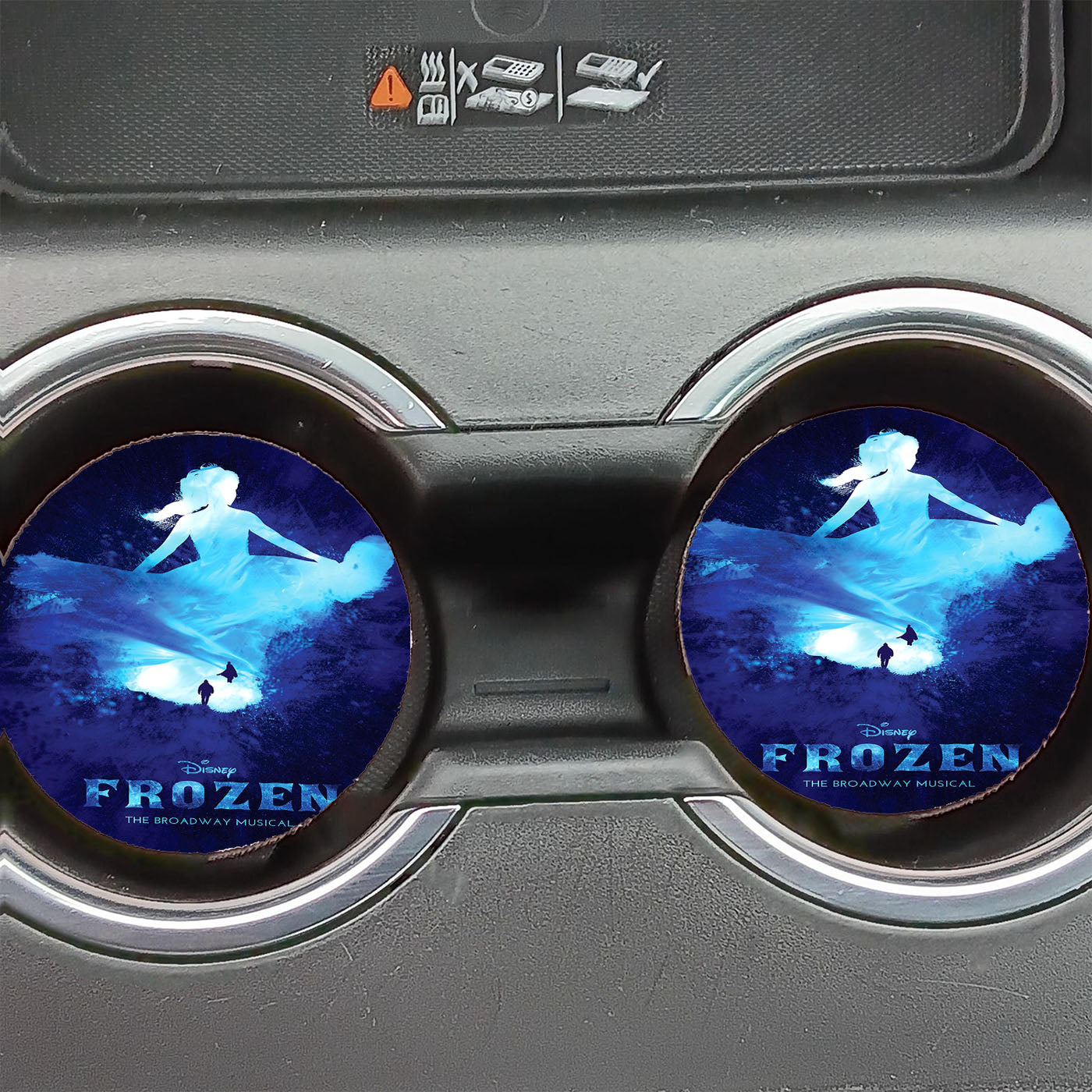 Frozen The Broadway Musical Art Car Coasters