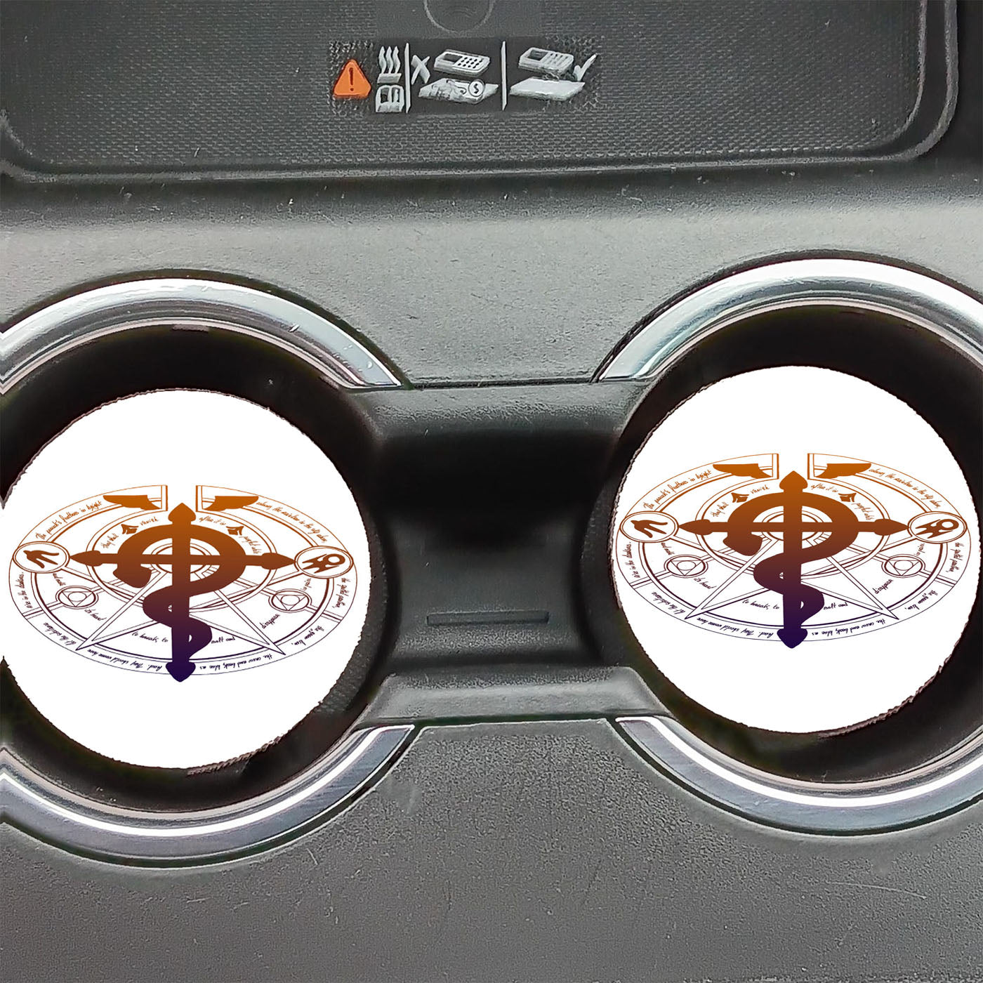 Fullmetal Alchemist Car Coasters