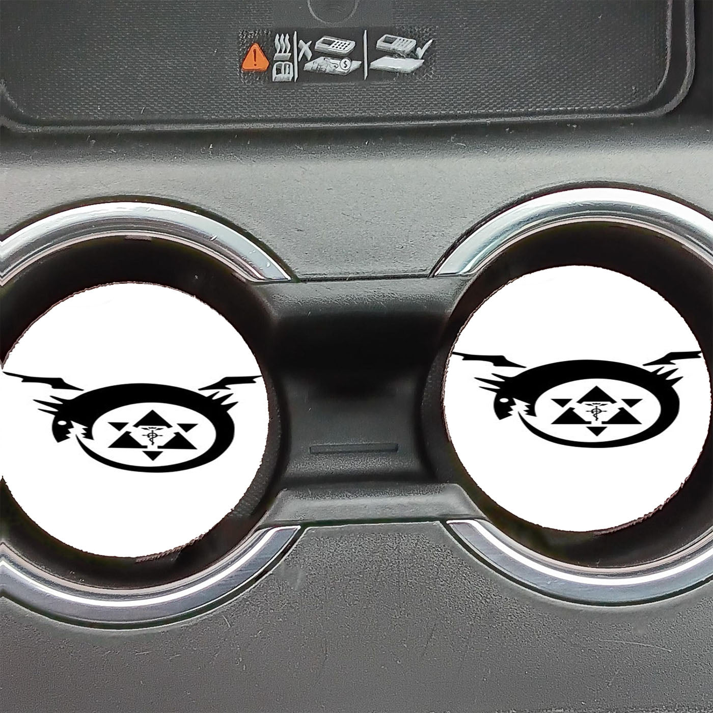 Fullmetal Alchemist Art Car Coasters