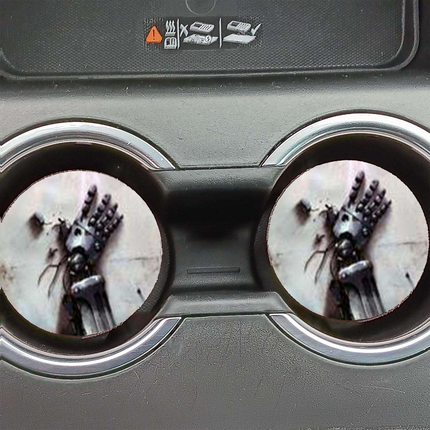 Fullmetal Alchemist Red Car Coasters