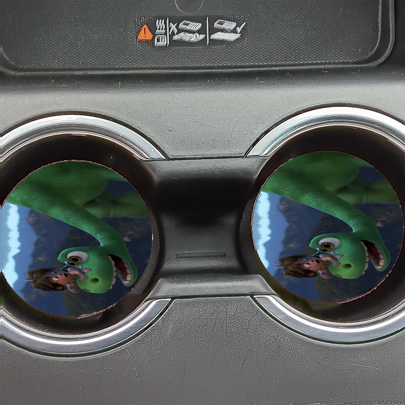 Funny The Good Dinosaur Disney Car Coasters