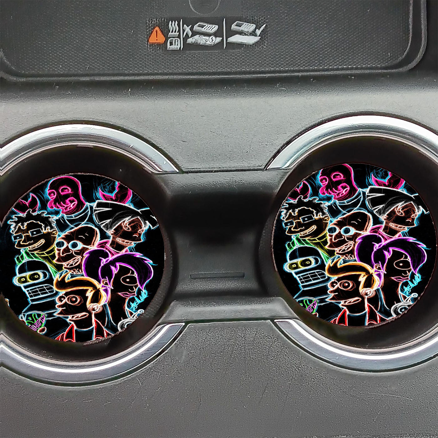 Futurama Art Car Coasters