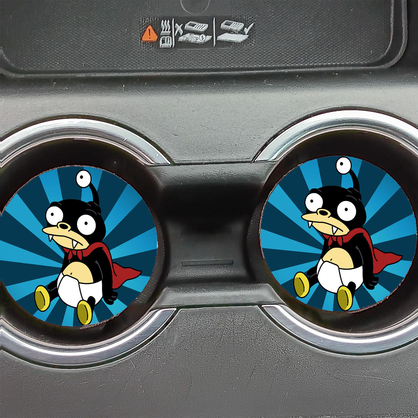 Futurama Nibbler Car Coasters