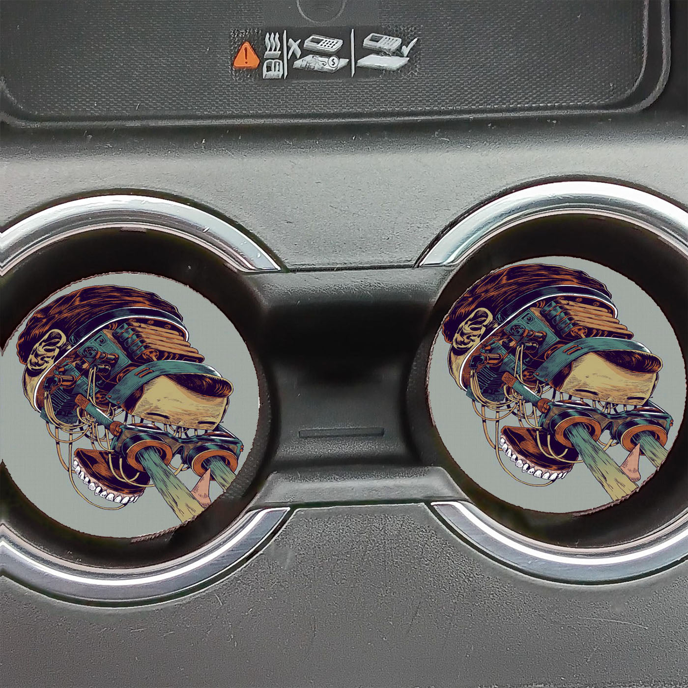 Galery Art Roxy  Car Coasters