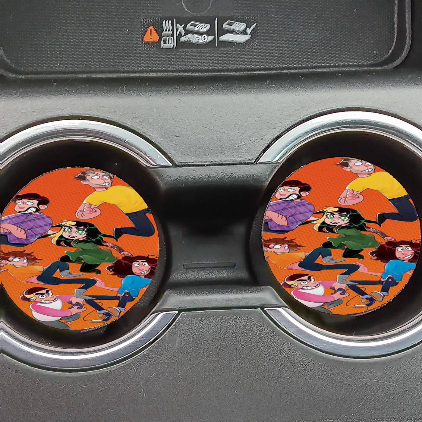 Game Grumps Art Car Coasters