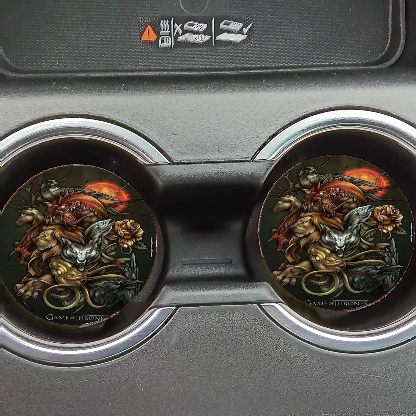 Game Of Throne Art Caracther  Car Coasters