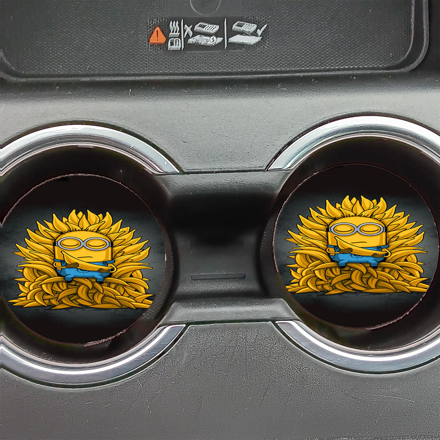 Game Of Thrones Minions Banana Car Coasters