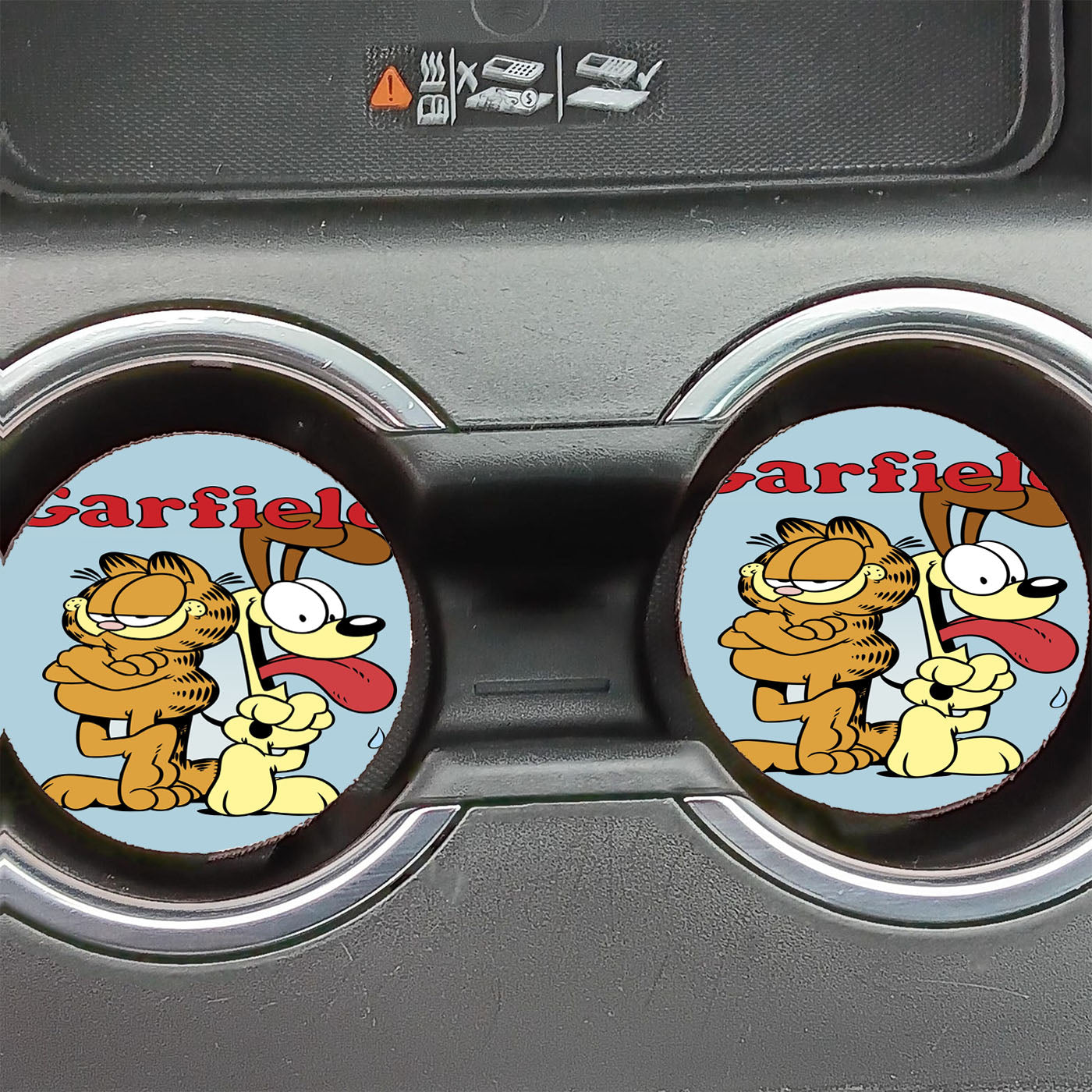 Garfield And Dog Car Coasters