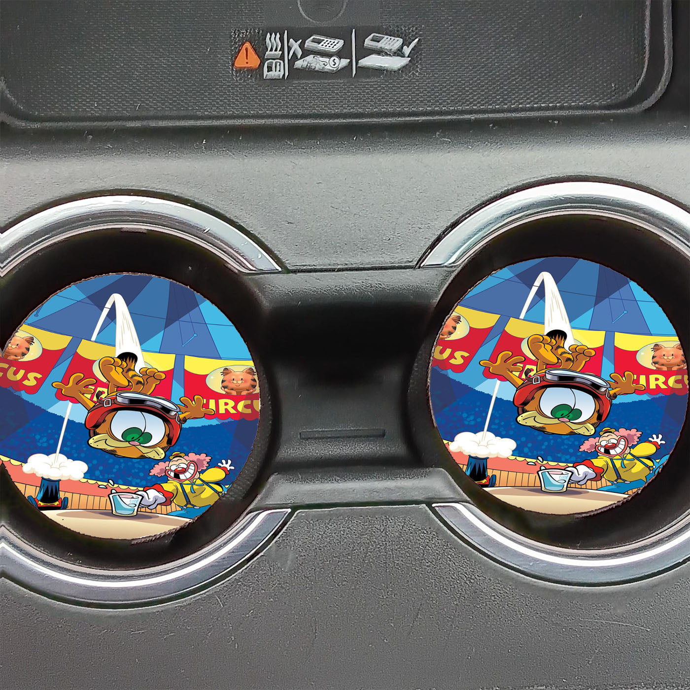 Garfield Circus  Car Coasters