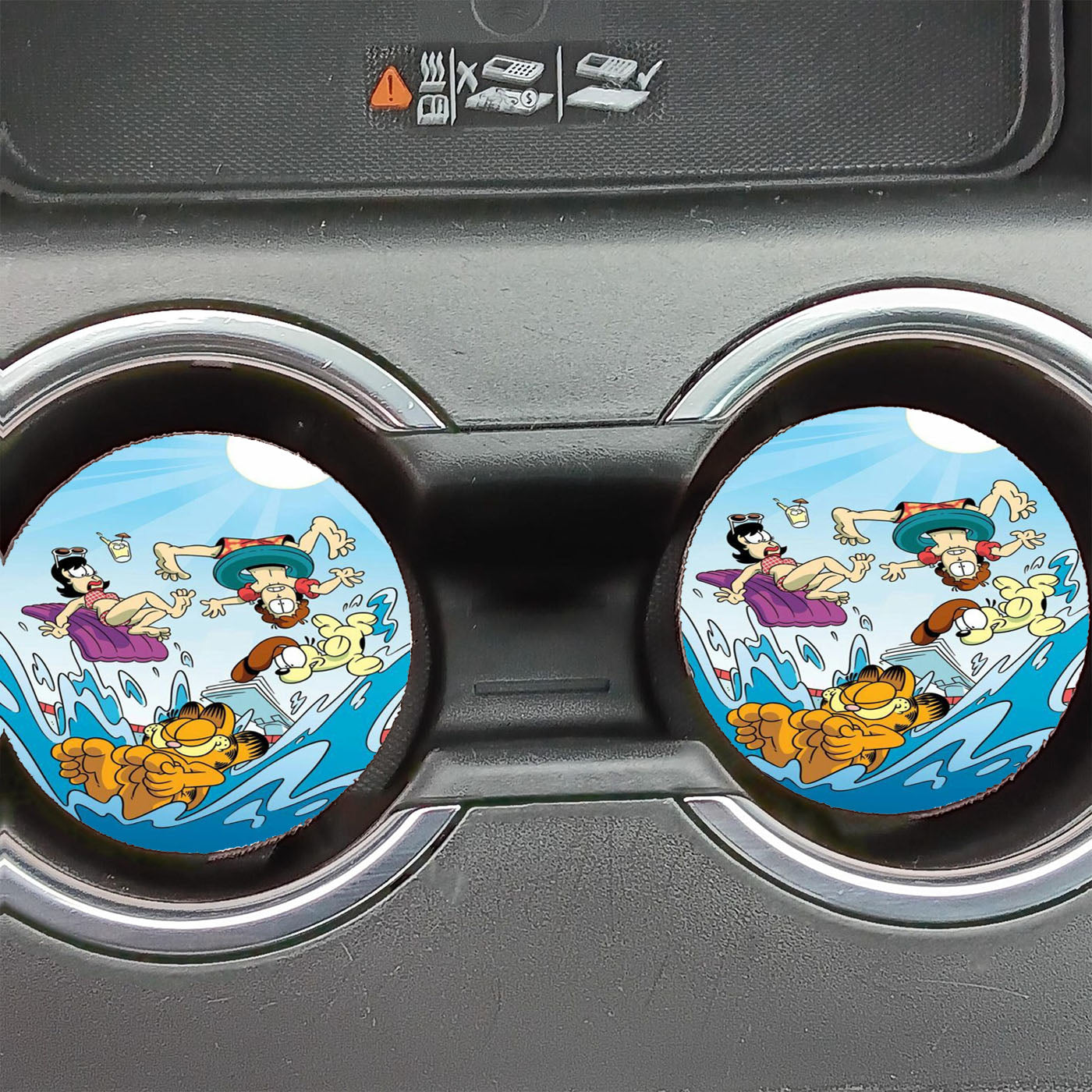 Garfield Summer Special  Car Coasters