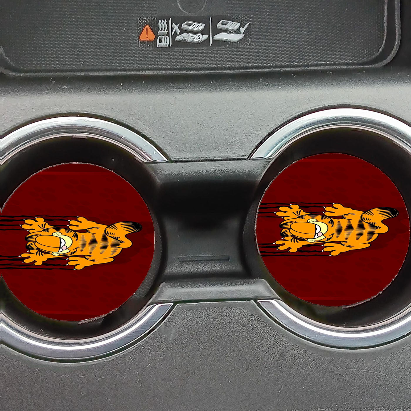 Garfield Wallpapers  Car Coasters