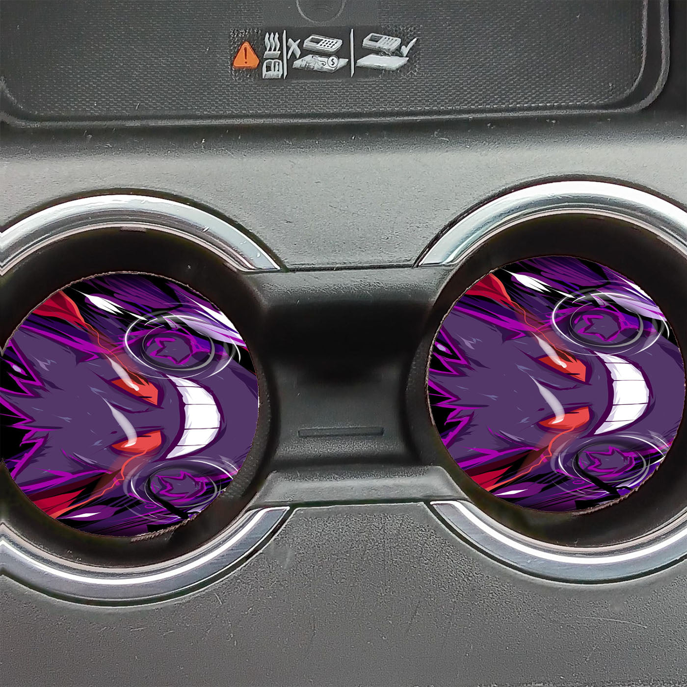 Gengar Pokemon Car Coasters