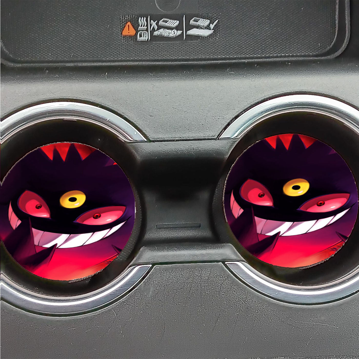 Gengar Pokemon Ghost Car Coasters