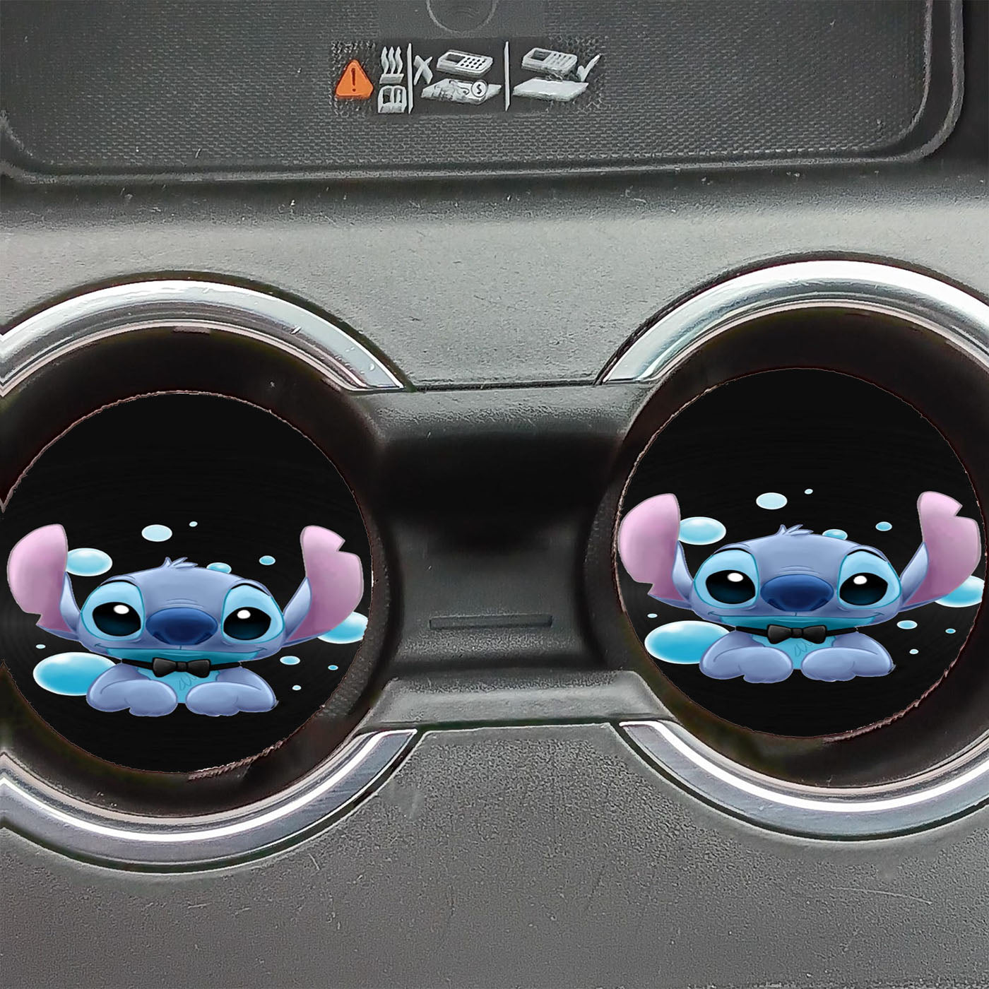 Gentle Stitch Bubble Car Coasters
