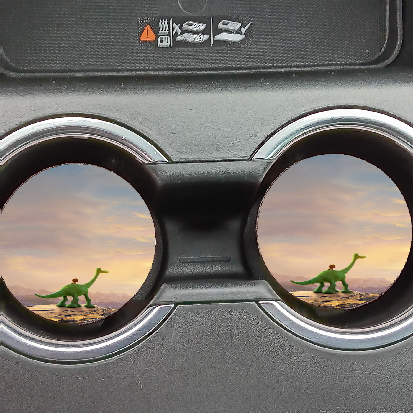 God The Good Dinosaur Disney Car Coasters