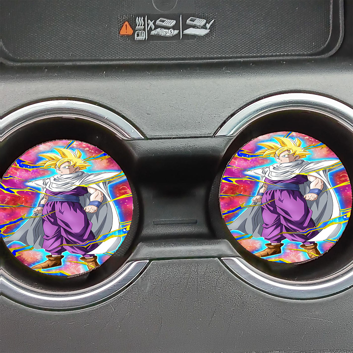 Gohan Dragonball Hero Car Coasters