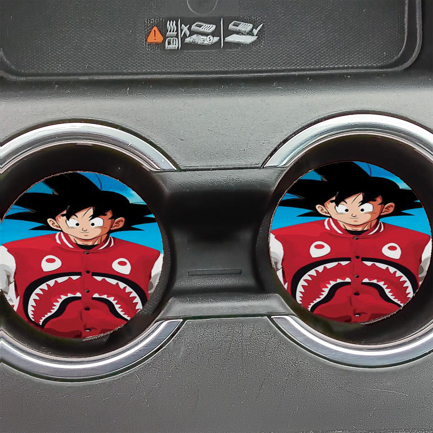 Goku Bape Car Coasters