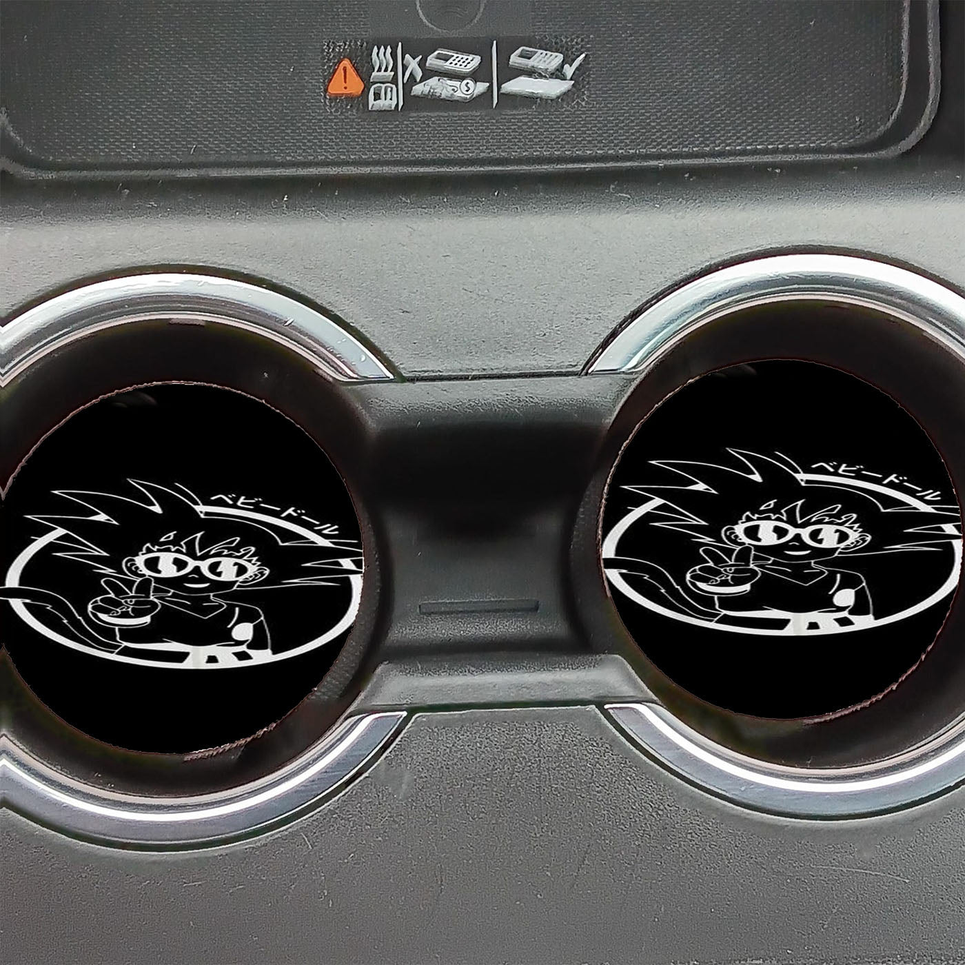 Goku Harajuku Car Coasters