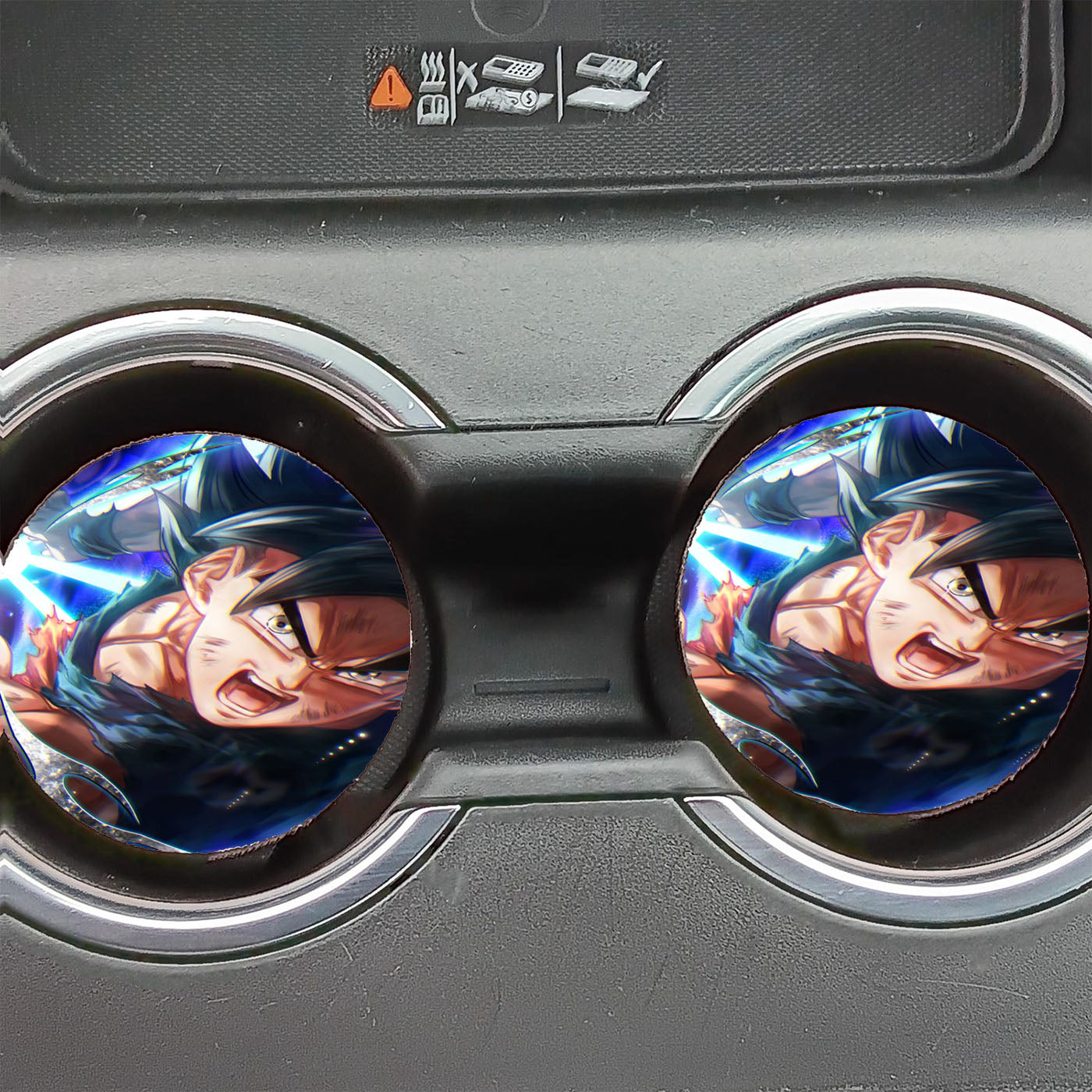 Goku Kame Kame Car Coasters