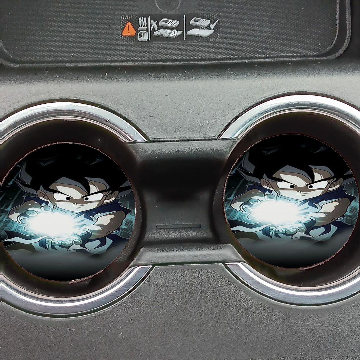Goku Kamehameha Car Coasters