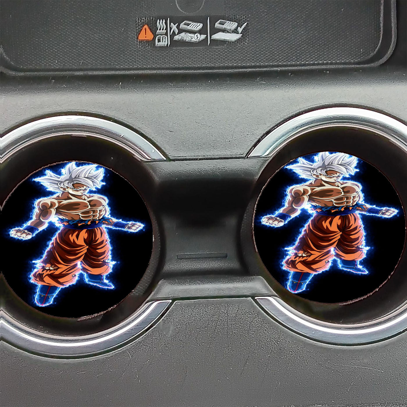 Goku Super Ultra Mode Dragonball Car Coasters