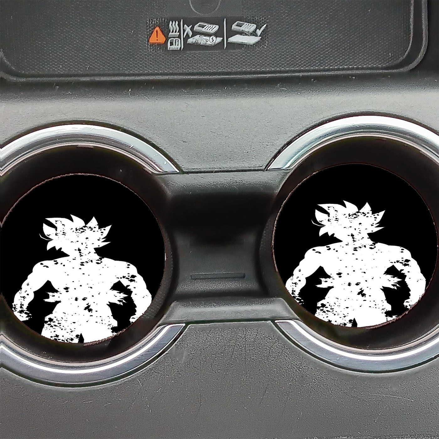 Goku Ultra Instinct 1 Car Coasters