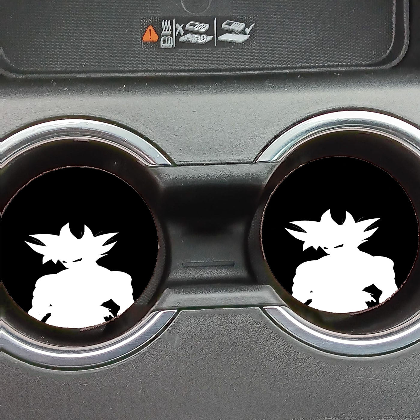 Goku Ultra Instinct 2 Car Coasters
