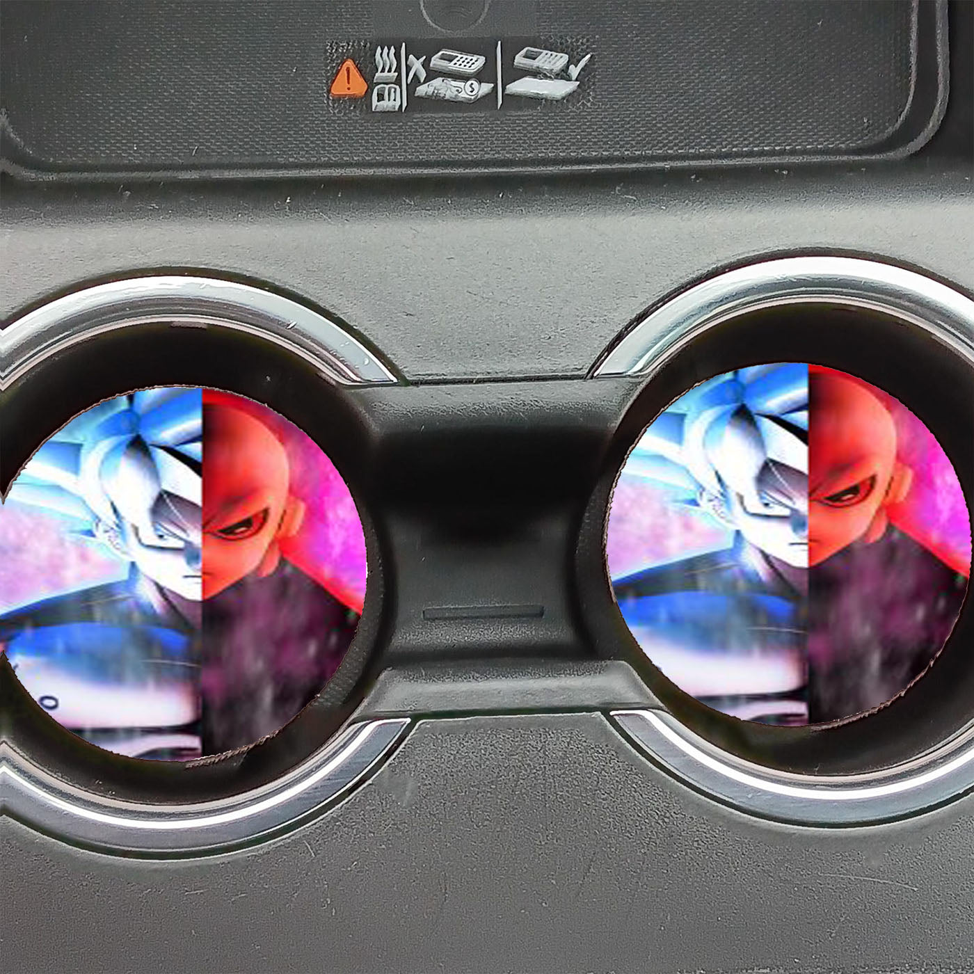 Goku X Jiren Car Coasters