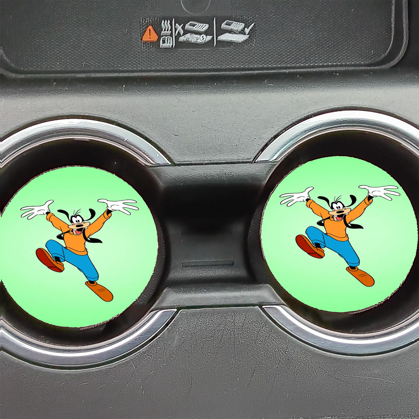 Goof By Walt Disney Car Coasters
