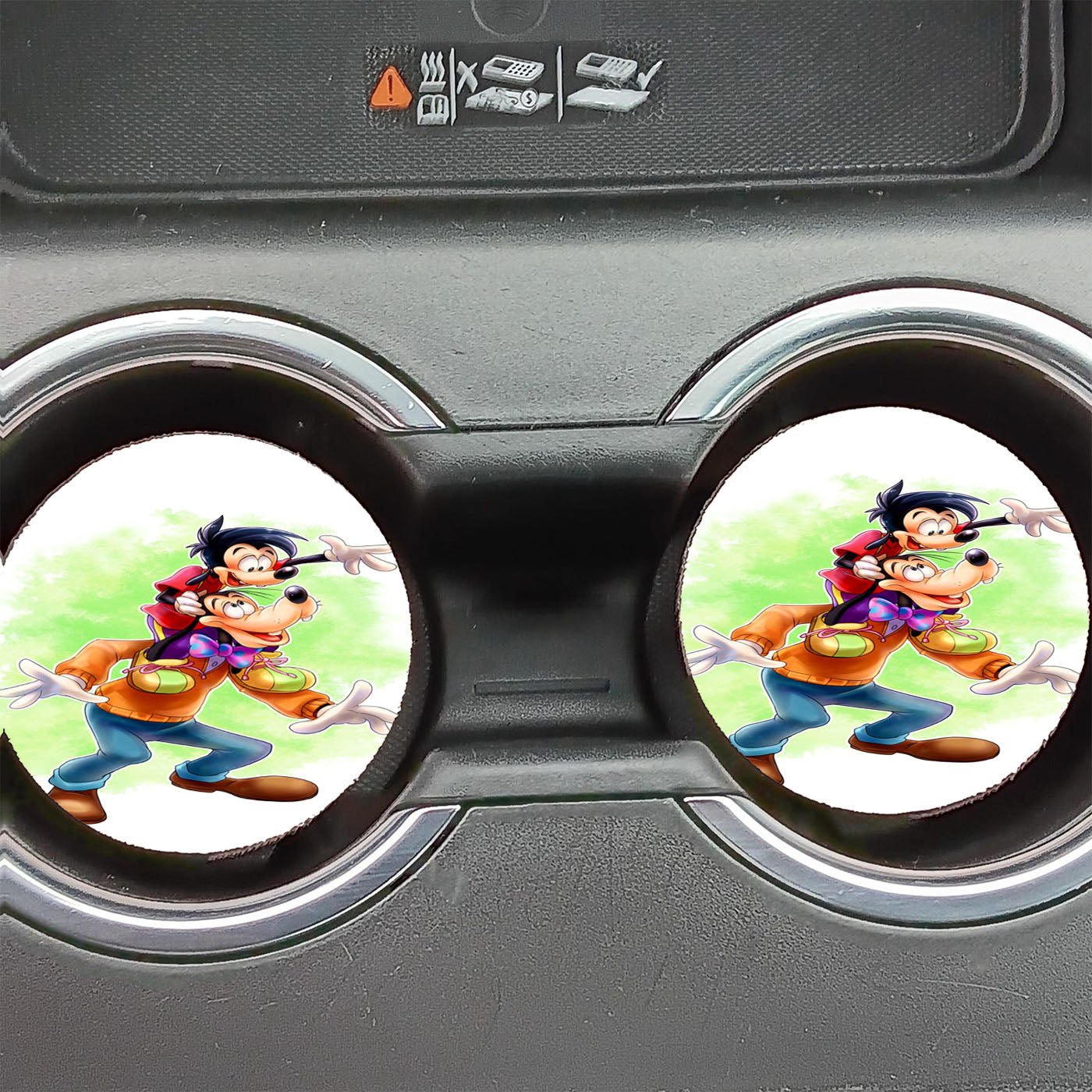 Goofy Car Coasters