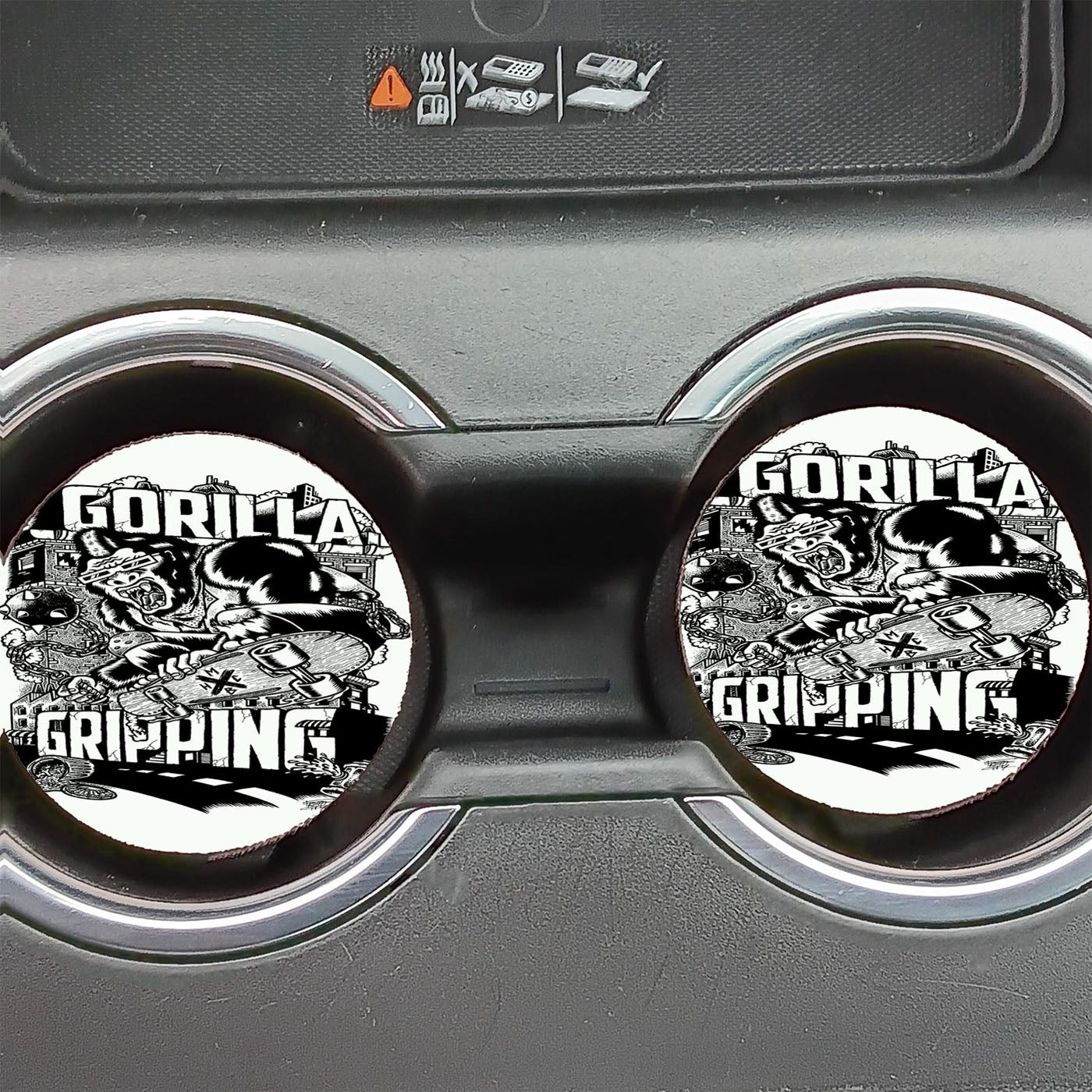 Gorilla Gripping Disney Car Coasters