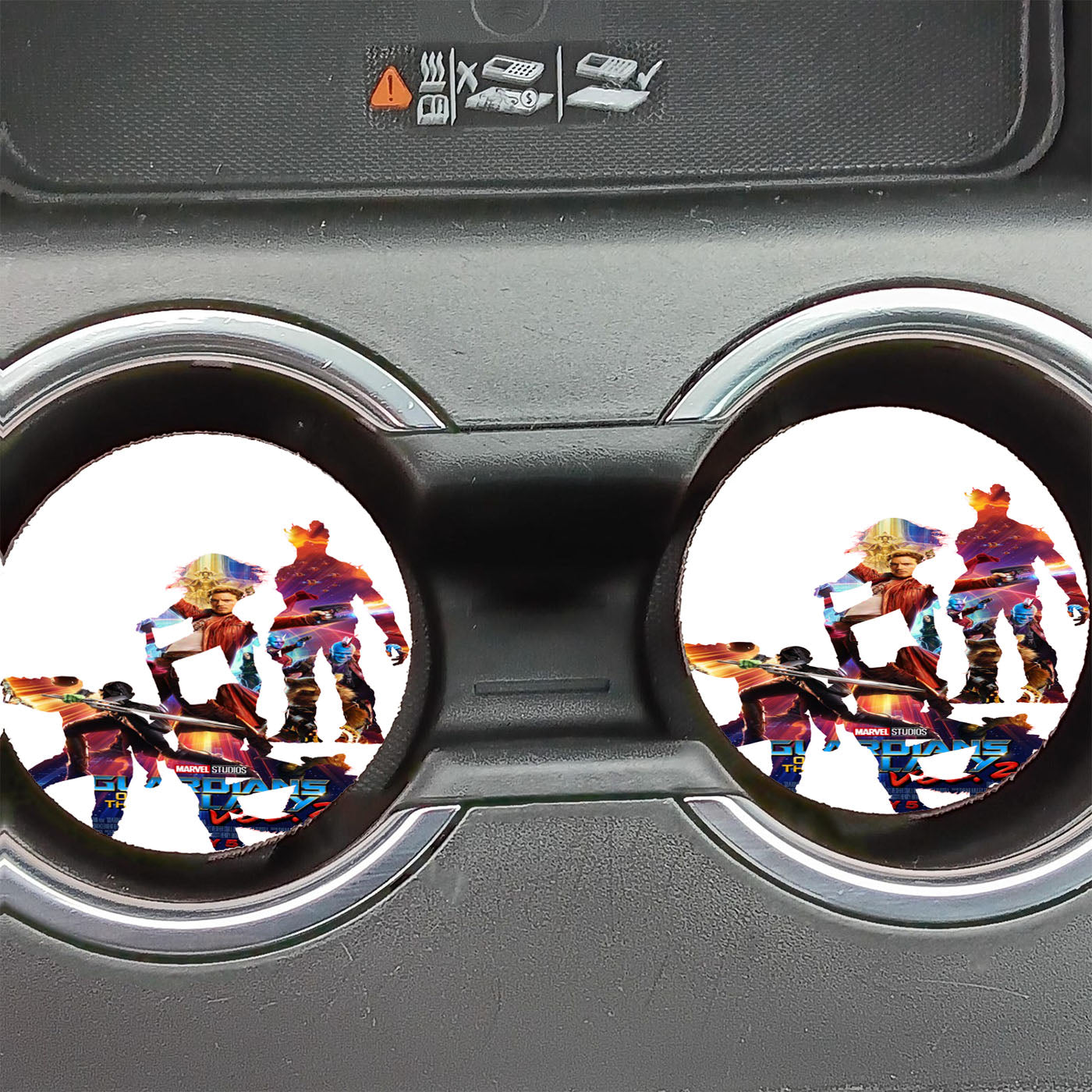 Guardians Of The Galaxy 2 Poster Car Coasters