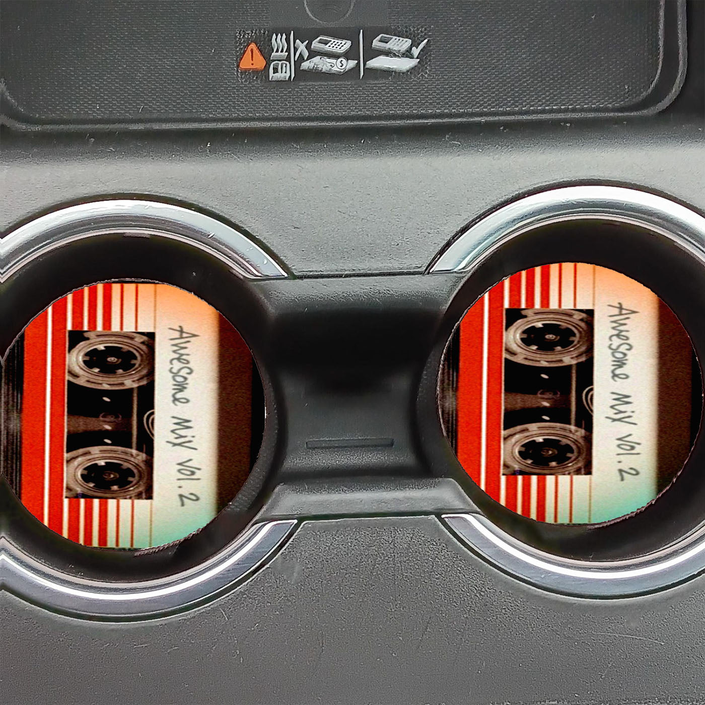 Guardians Of The Galaxy 2 Soundtrack Car Coasters