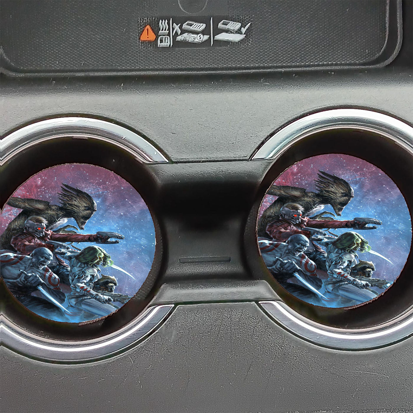Guardians Of The Galaxy Comics Car Coasters