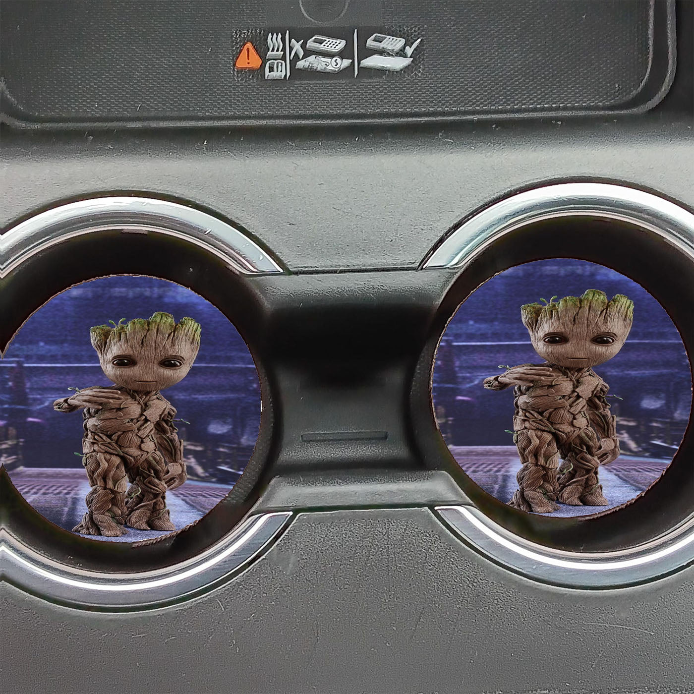 Guardians Of The Galaxy I Am Groot Car Coasters