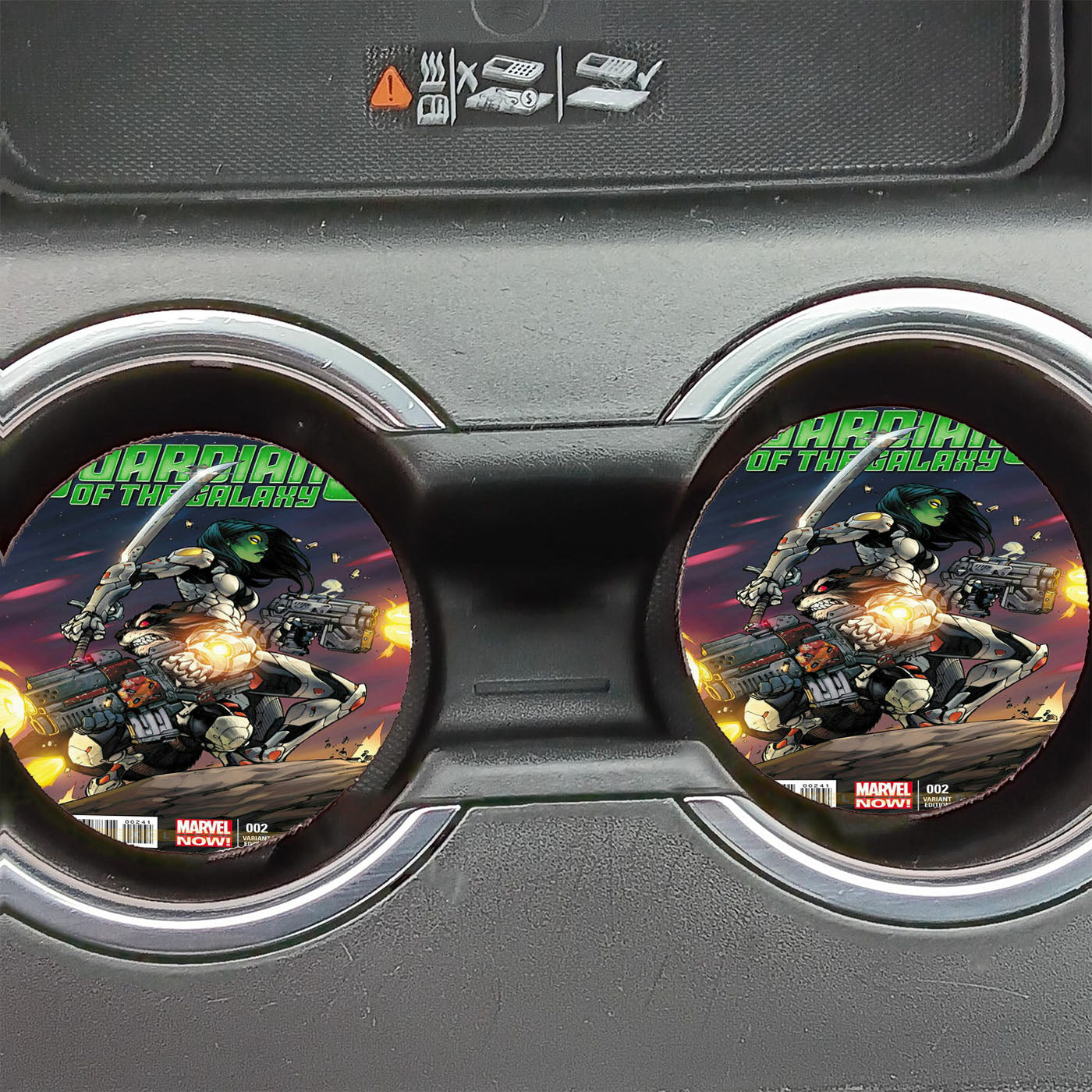 Guardians Of The Galaxy Marvel 002 Car Coasters