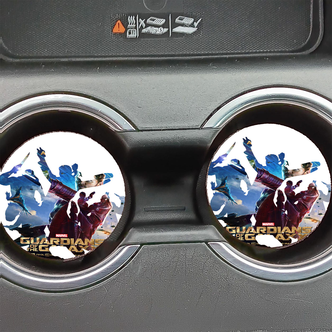 Guardians Of The Galaxy Poster Car Coasters