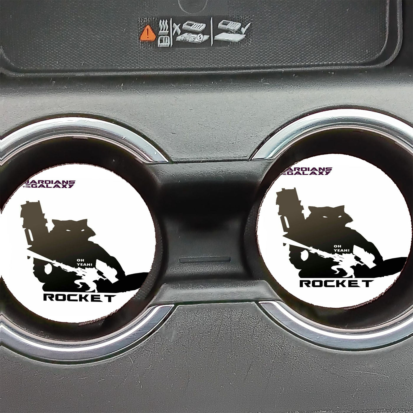 Guardians Of The Galaxy Rocket Car Coasters