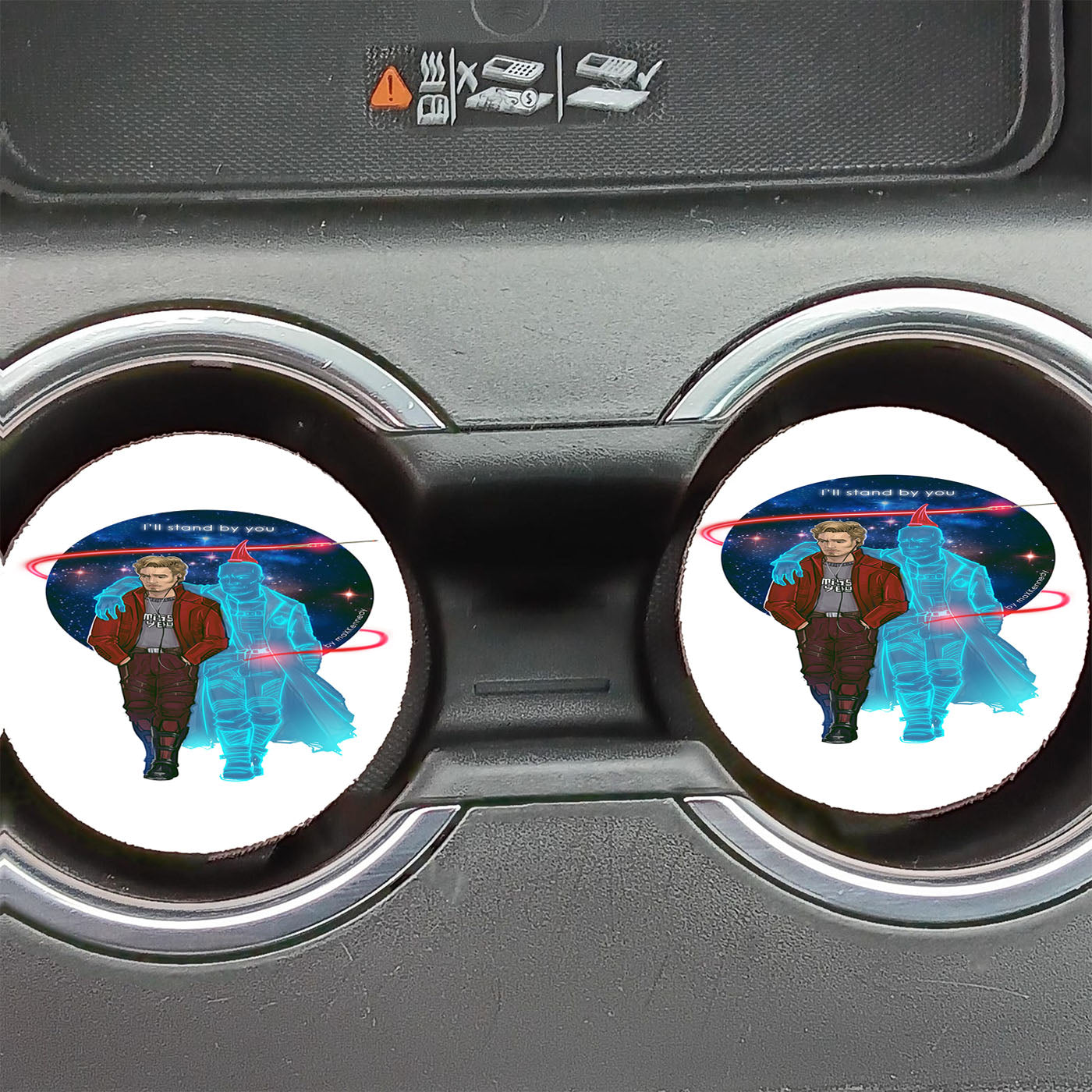 Guardians Of The Galaxy Stand By You Car Coasters