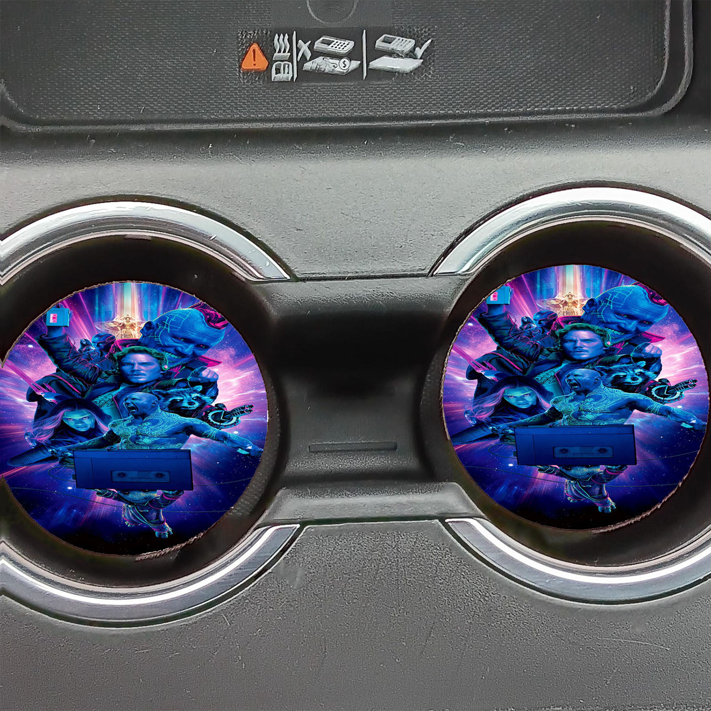 Guardians Of The Galaxy Vol 2 Wallpaper Car Coasters