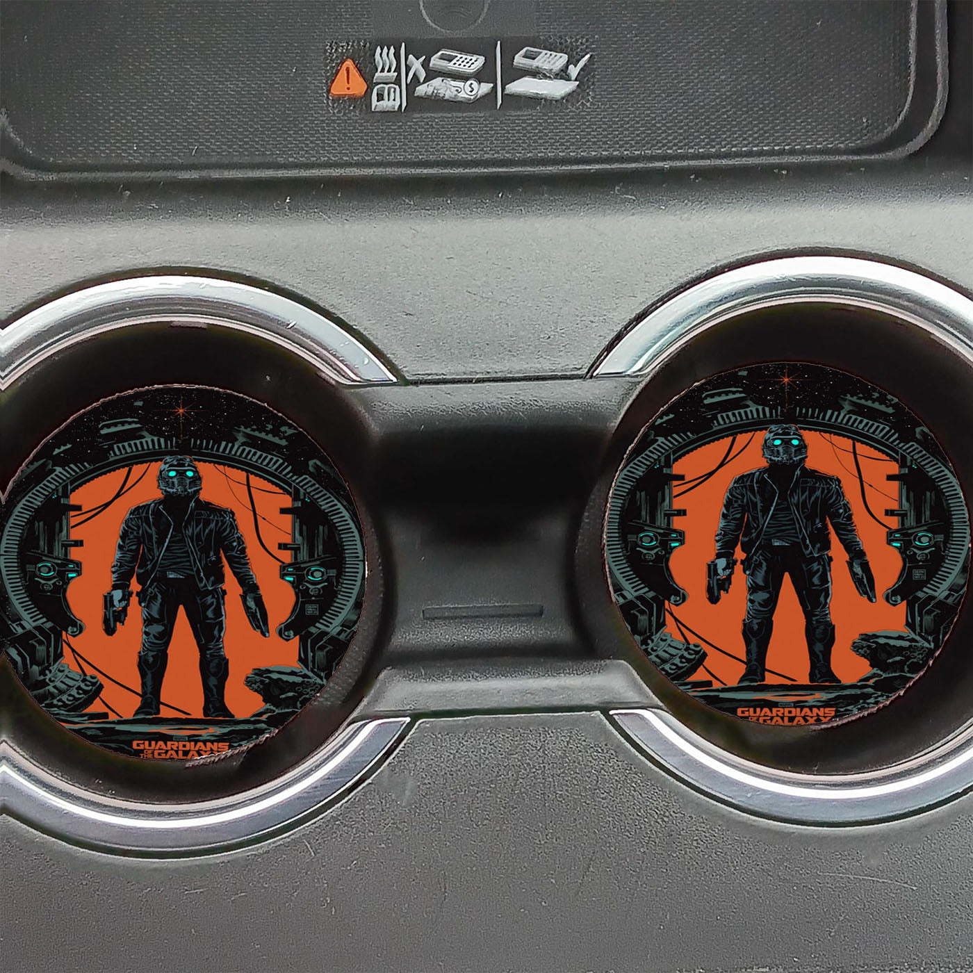 Guardians Of The Galaxy Wallpaper Space Car Coasters