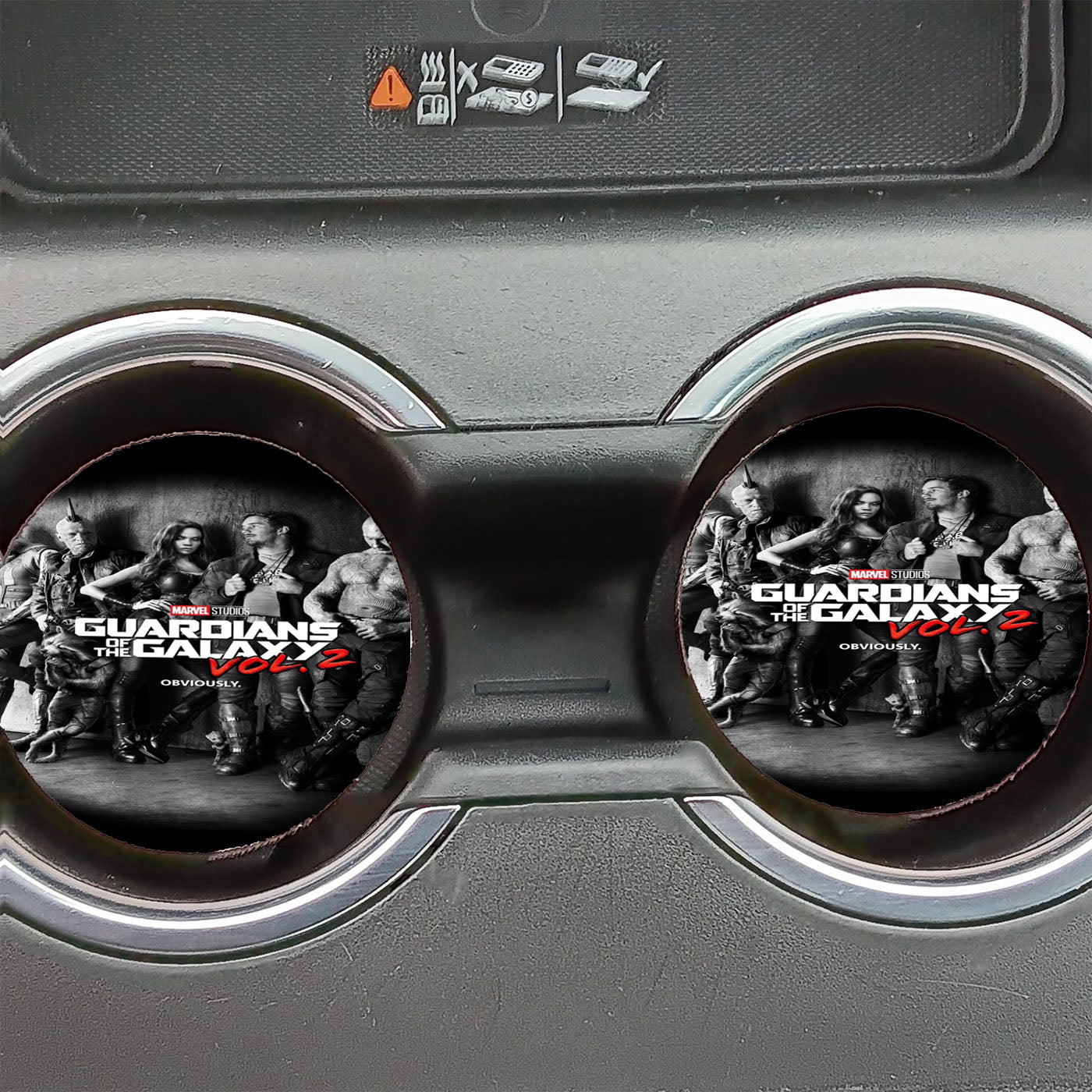 Guardians Of The Galaxy Wallpaper Vol 2 Car Coasters