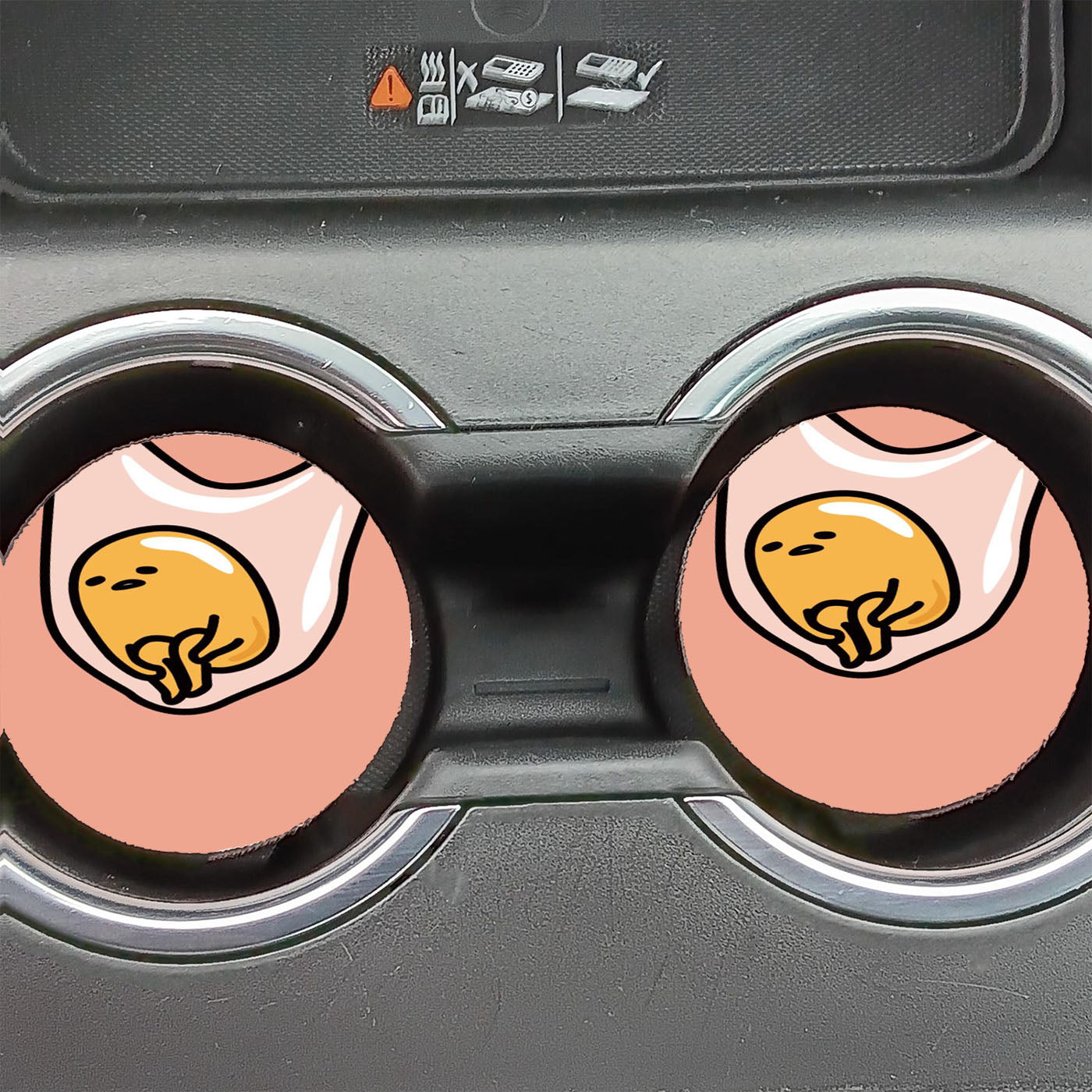 Gudetama Egg Car Coasters