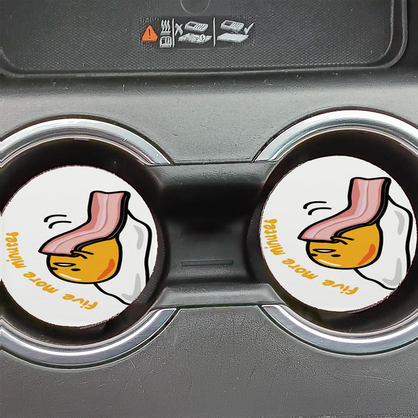 Gudetama Sanrio Car Coasters
