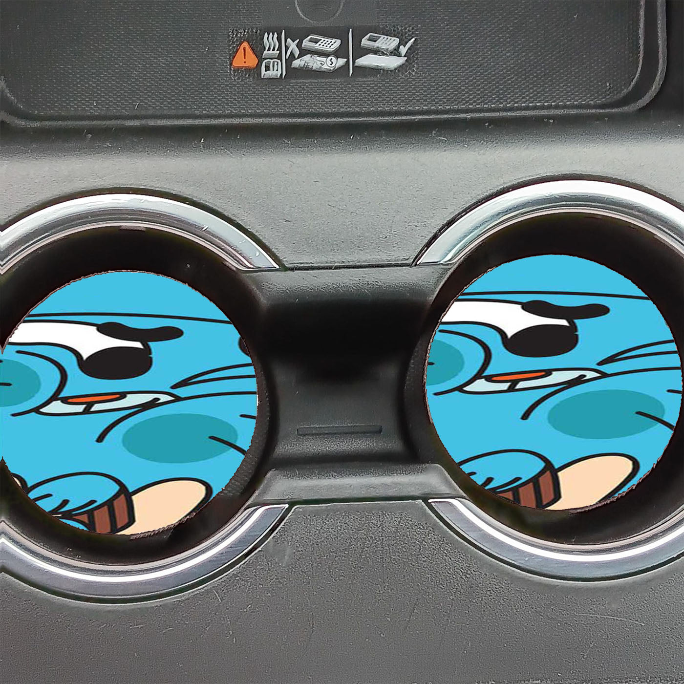 Gumball Scrunch Car Coasters
